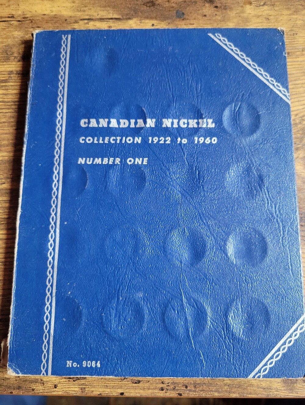 Canadian Nickel Collection 1922-1960s Into The 70s. Album - Blue